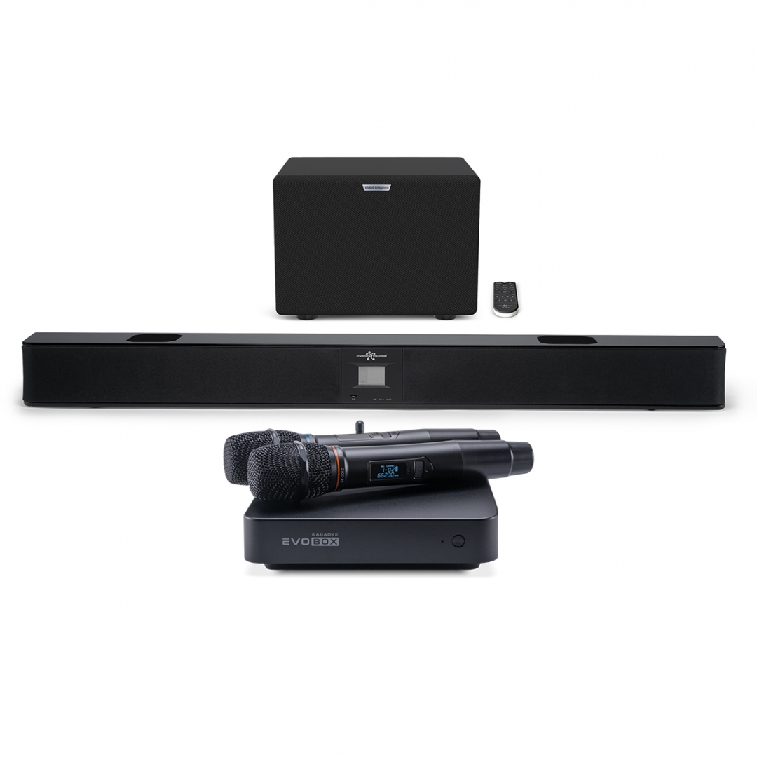 караоке-комплект EVOBOX Plus + EvoSound Bar (саундбар с караоке) в Аргуне