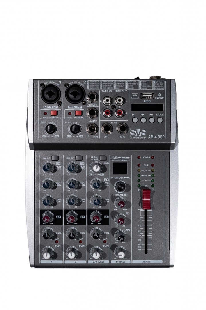 SVS Audiotechnik mixers AM-4 DSP Аналоговый микшерный пульт, 4-канала в Аргуне