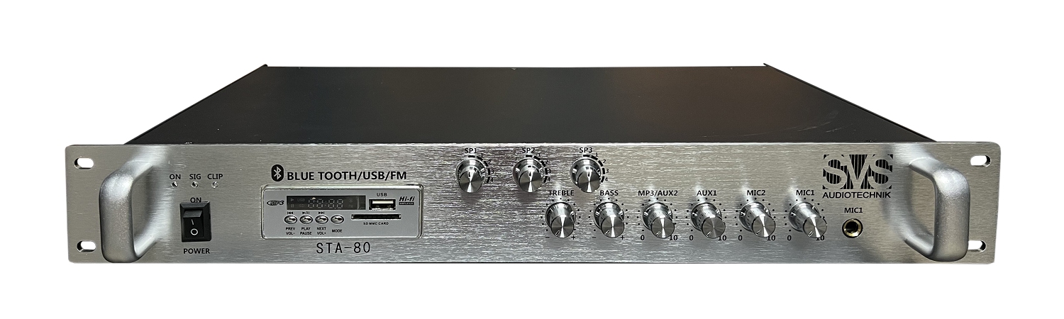 SVS Audiotechnik STA-80 Микшер-усилитель для систем Public Address в Аргуне