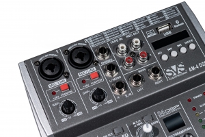 SVS Audiotechnik mixers AM-4 DSP Аналоговый микшерный пульт, 4-канала в Аргуне